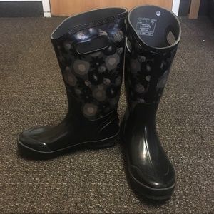 Black Bogs rain boots